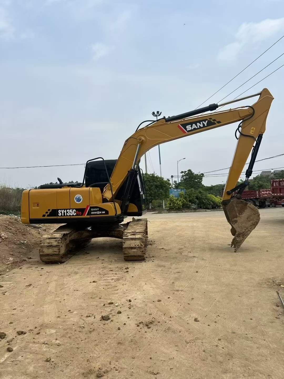 Used Sany SY135 Excavator 2016 Model