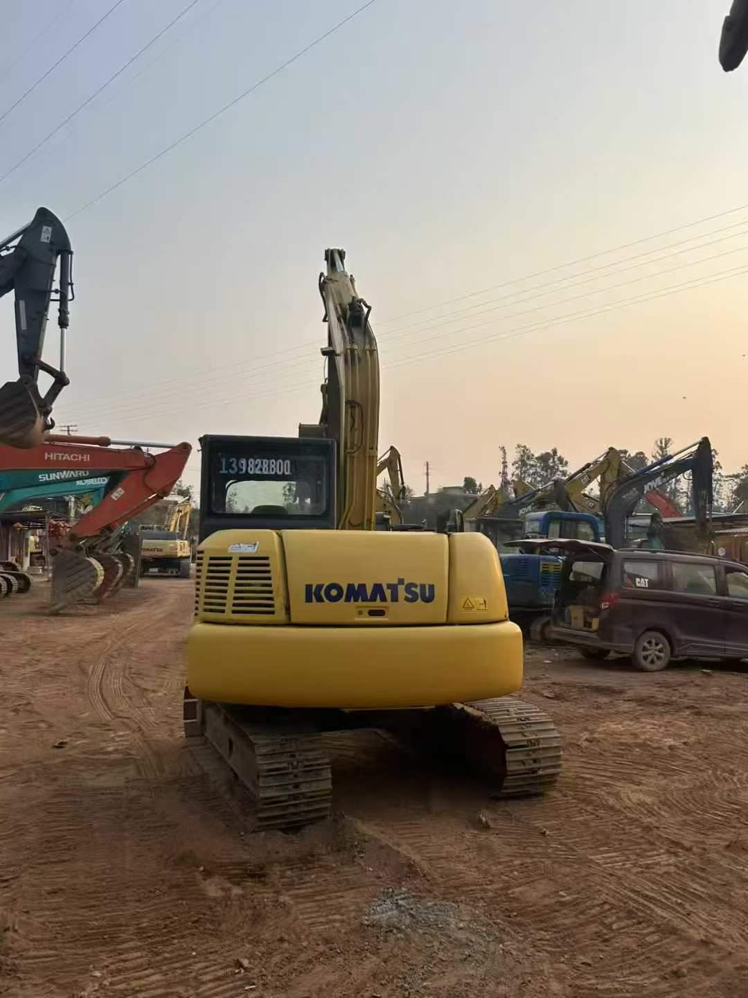 Used Komatsu PC70 Excavator 2014 Model