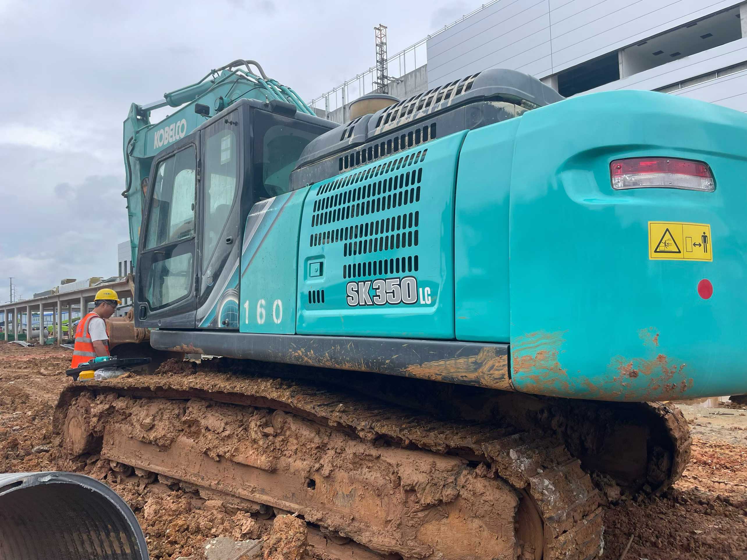 Used Kobelco SK350LC-10 SuperX Excavator 2020 Model / 5