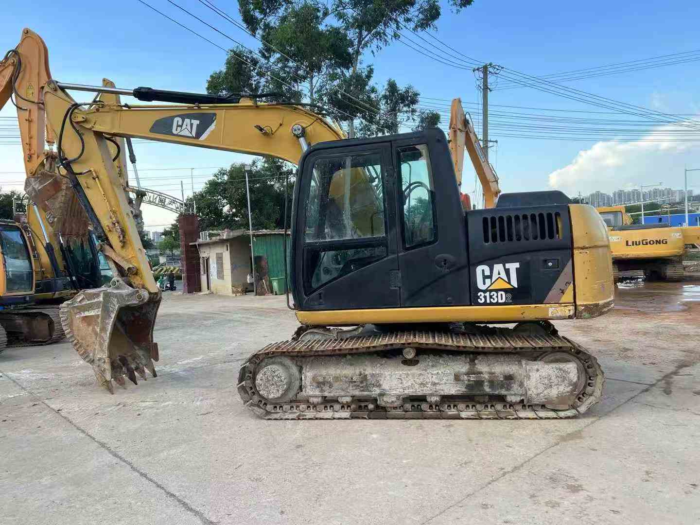 Used Caterpillar 313D Excavator 2014 Model