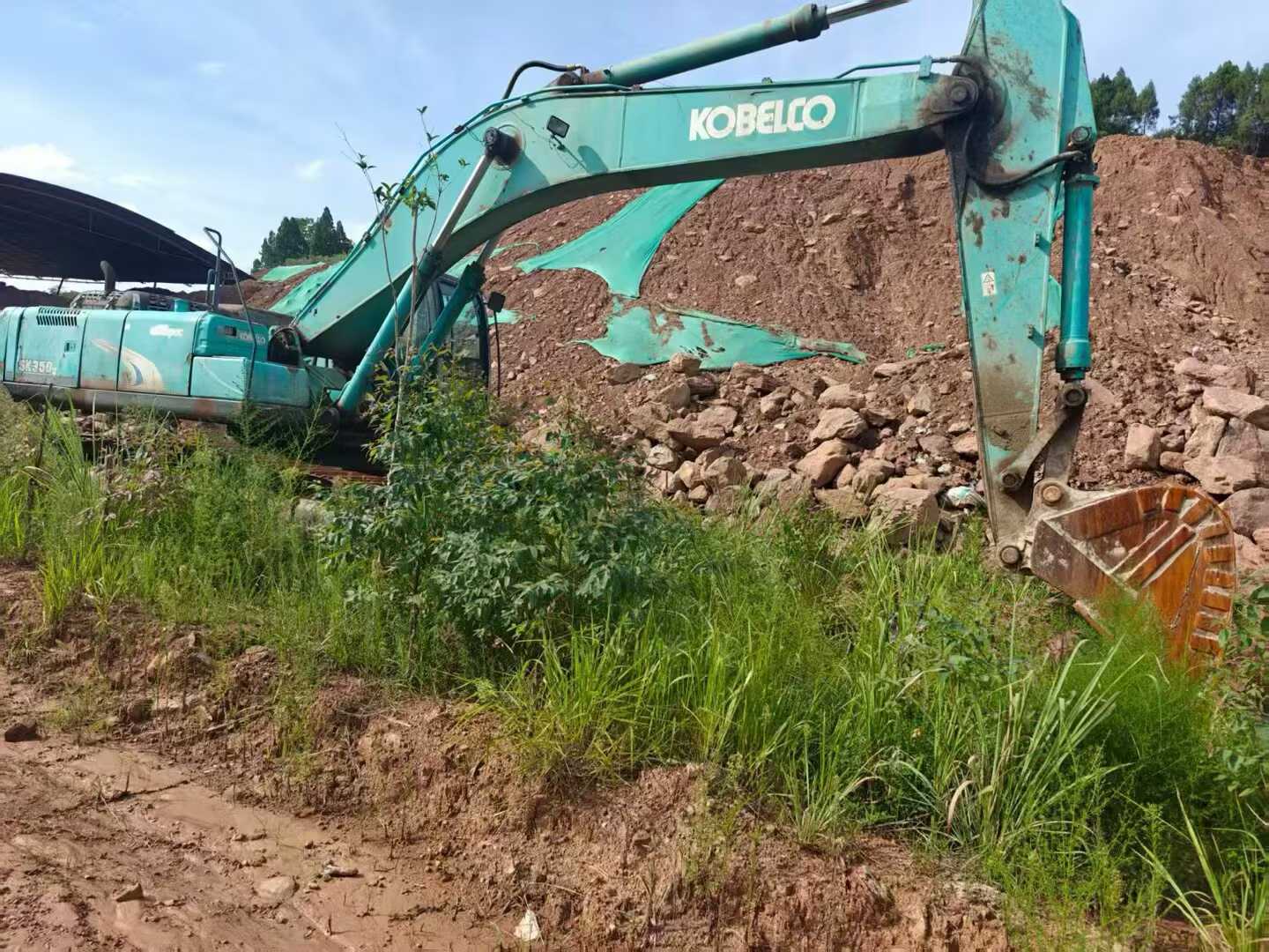 Used Kobelco SK350LC SuperX Excavator 2016 Model / 4