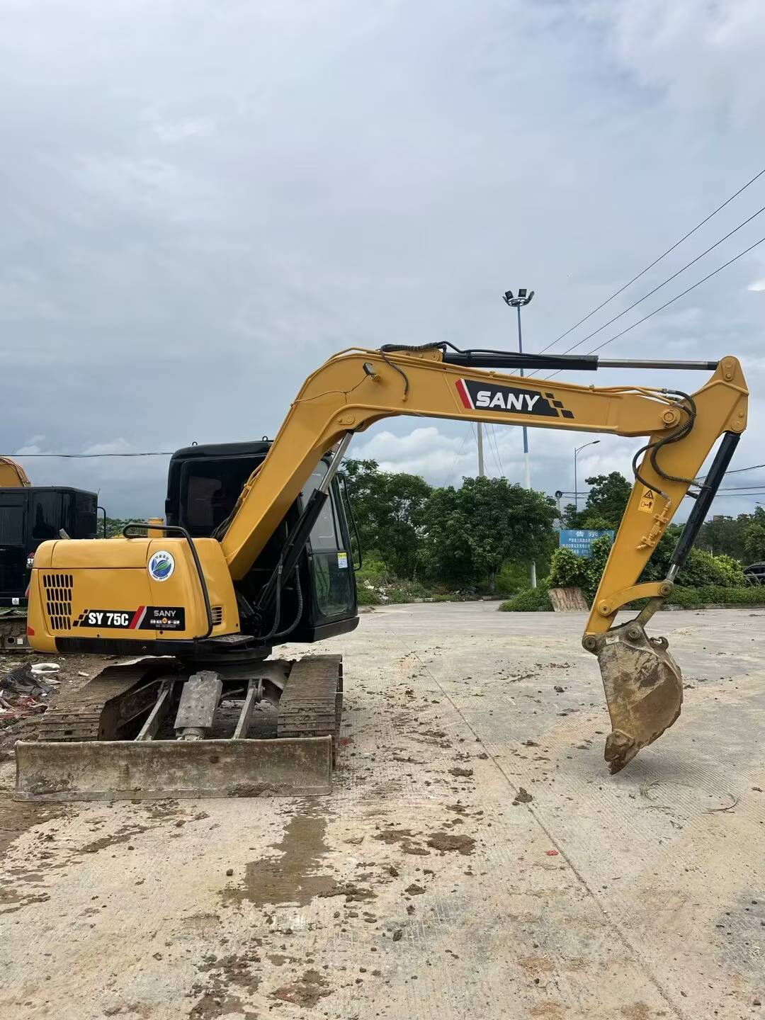 Used Sany SY65W Excavator 2016 Model