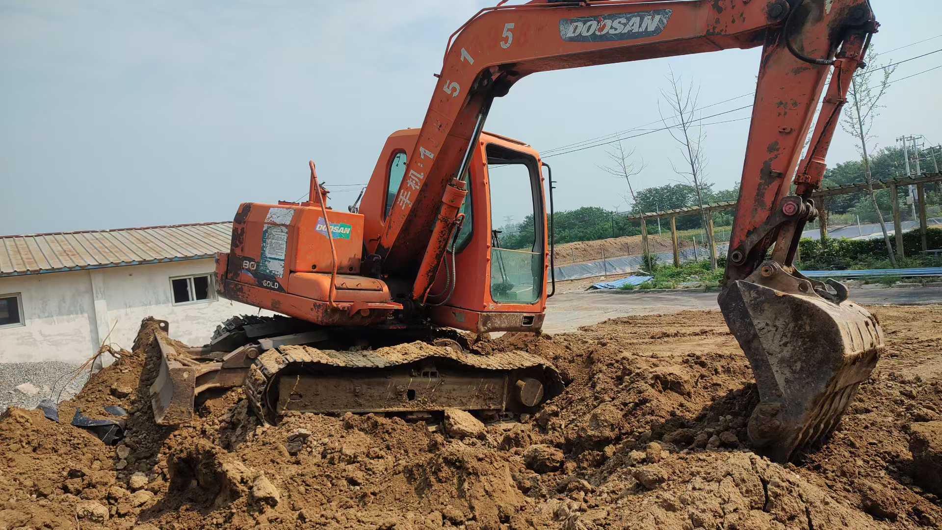 Used Doosan DX80 Excavator 2016 Model / 6