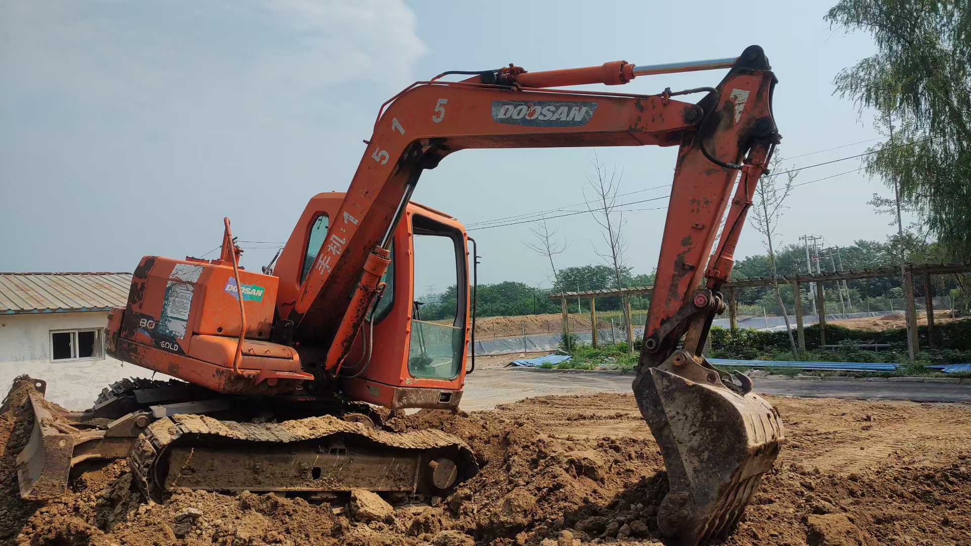 Used Doosan DX80 Excavator 2016 Model / 7