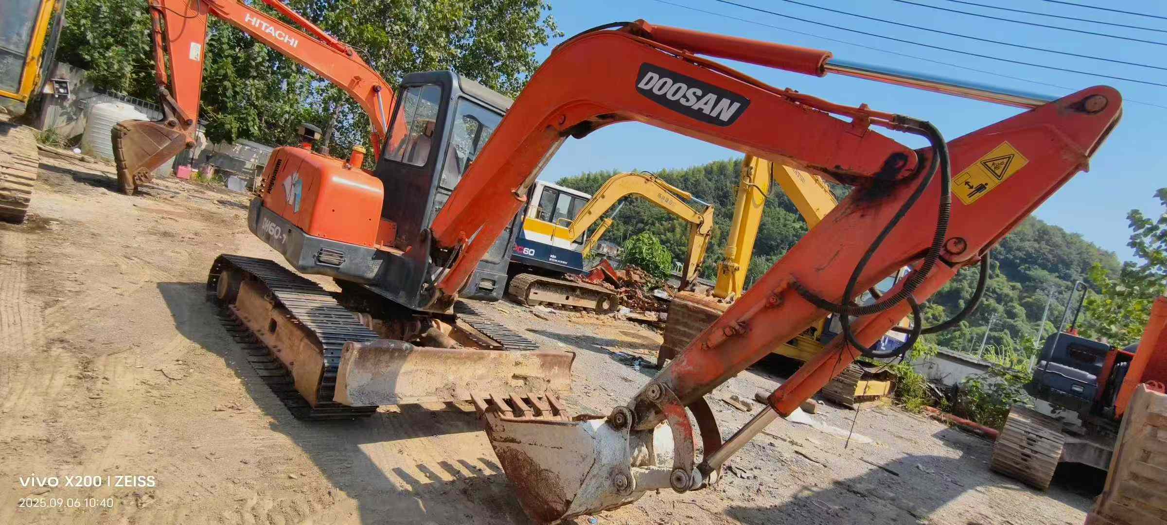 Used Doosan DX80 Excavator 2016 Model / 7