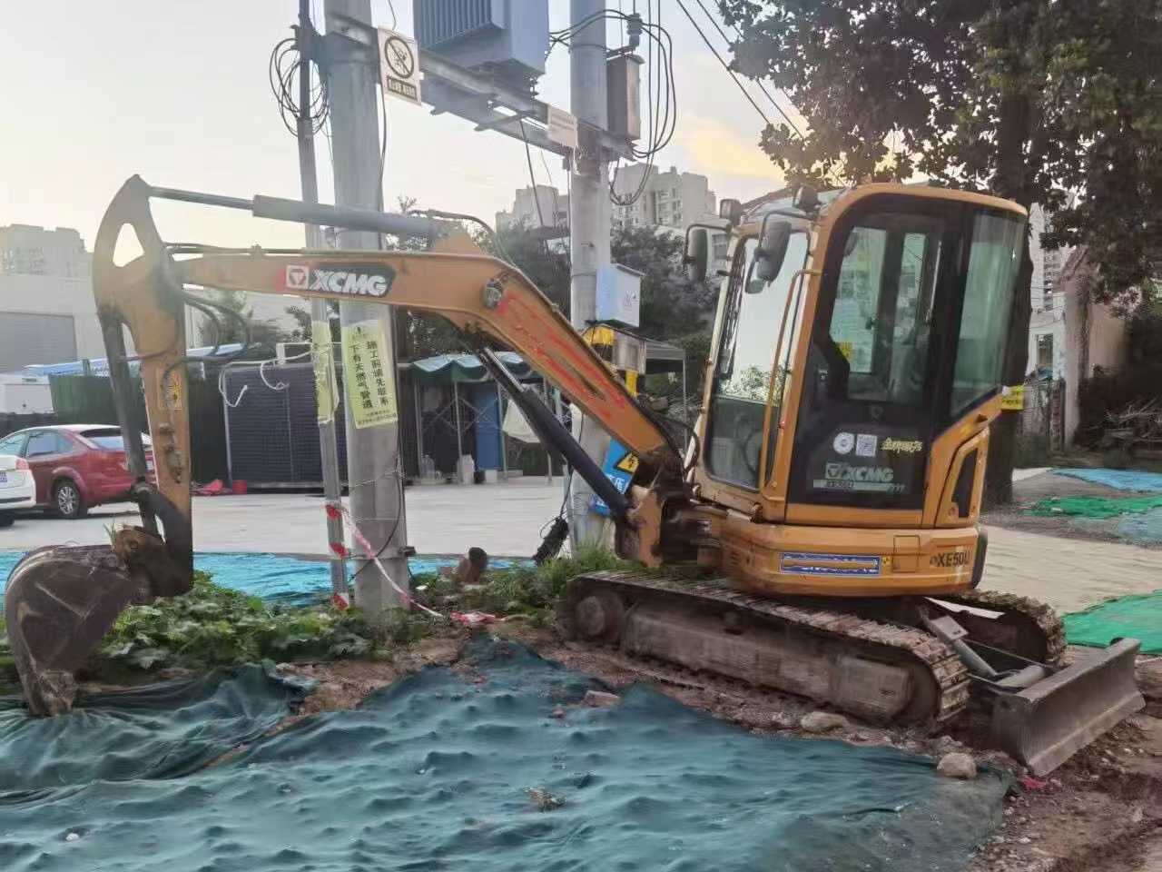 Used XCMG XE35U Excavator 2020 Model / 2