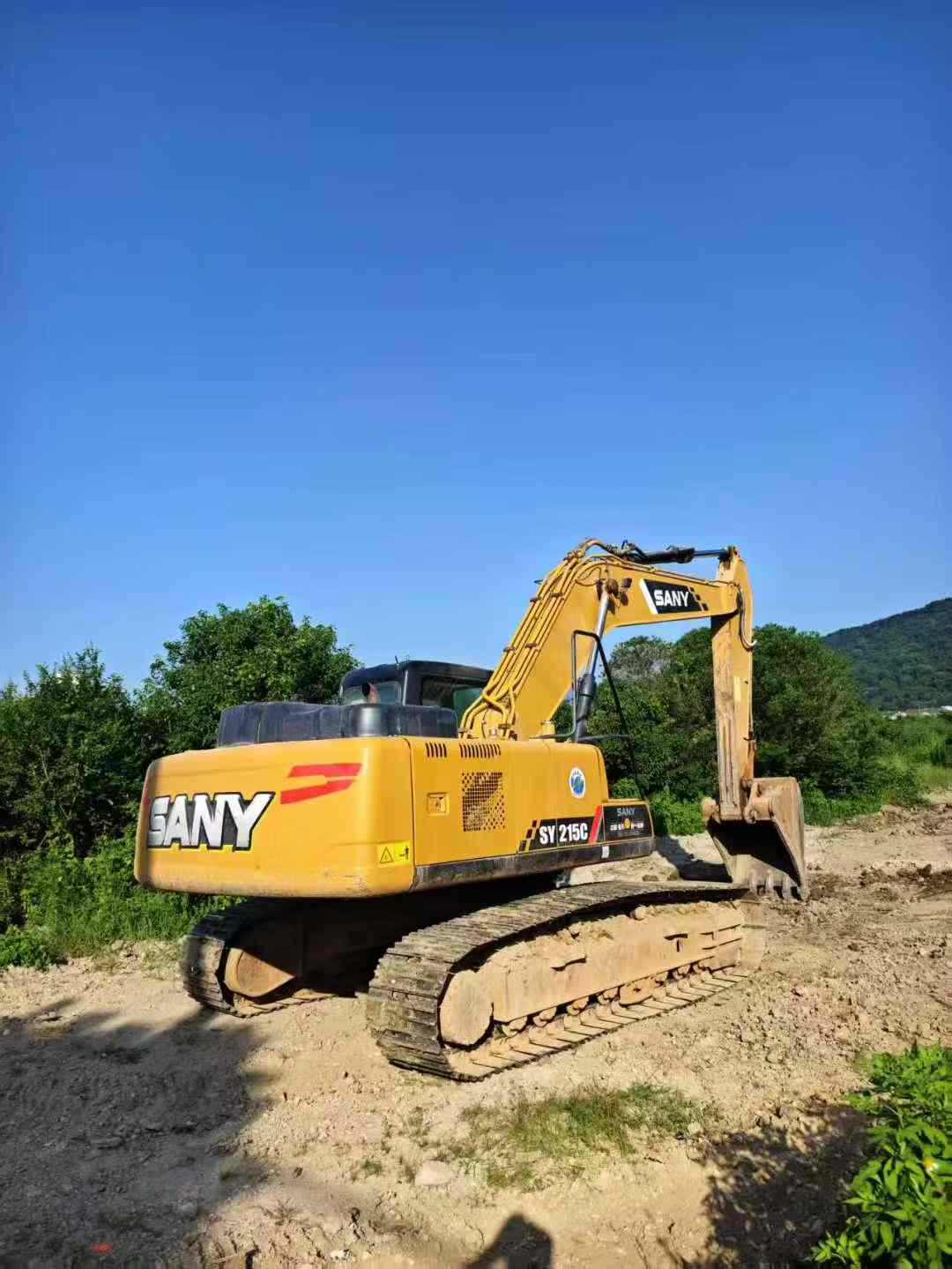Used Sany SY215W Excavator 2021 Model