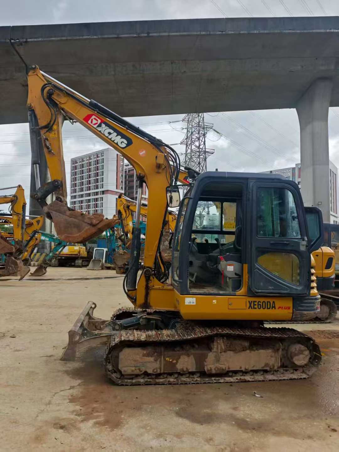 Used XCMG XE60DA Excavator 2022 Model