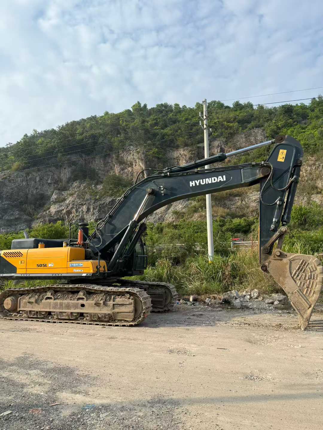 Used Hyundai R505LVS Excavator 2020 Model