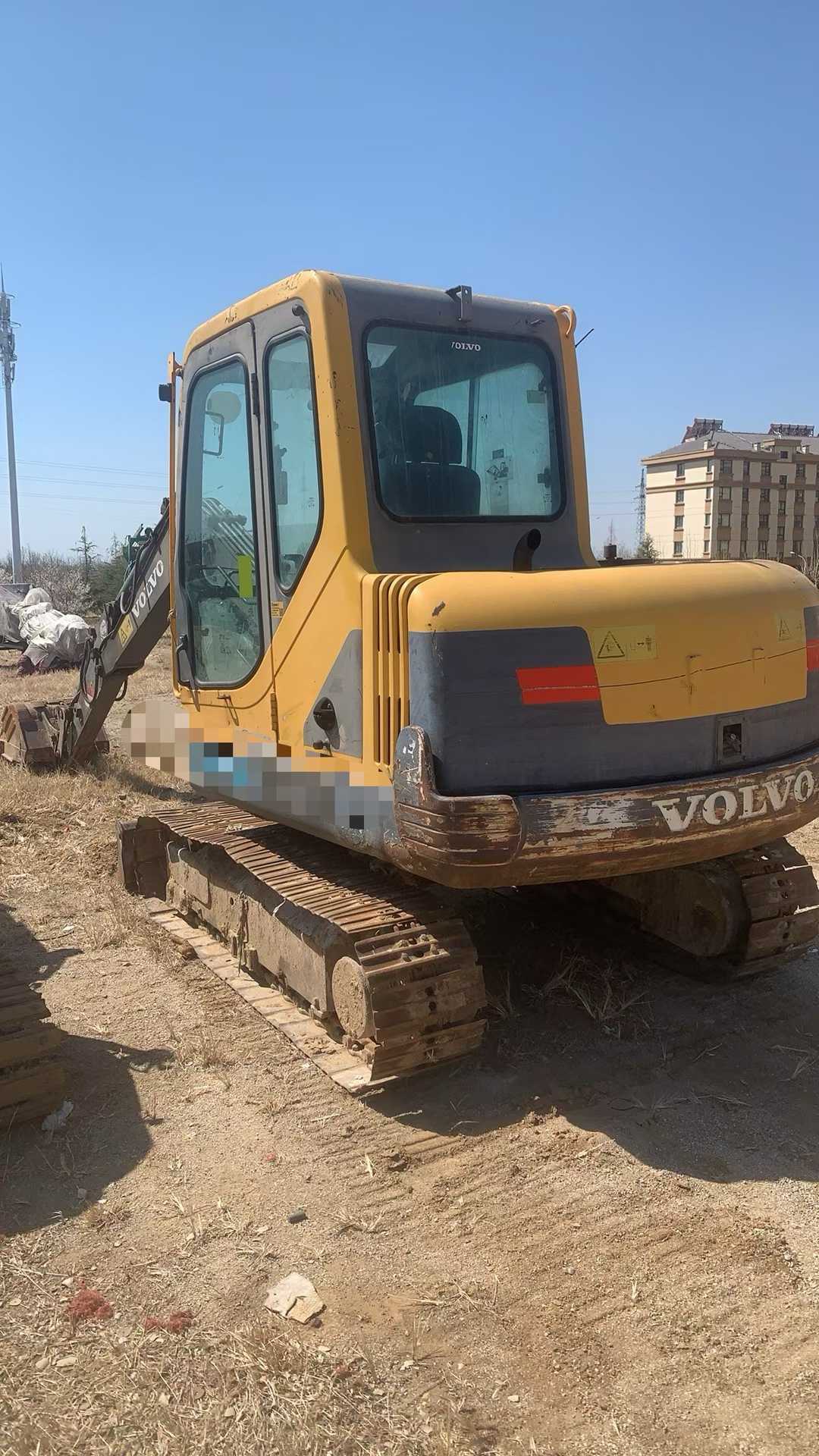 Used Volvo EW55 Excavator 2016 Model