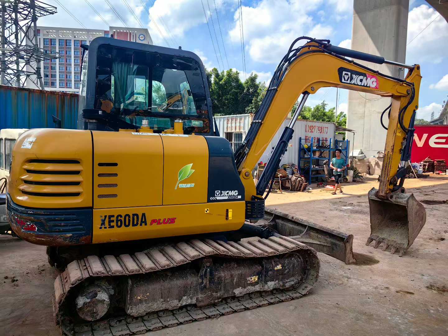 Used XCMG XE60DA Excavator 2021 Model