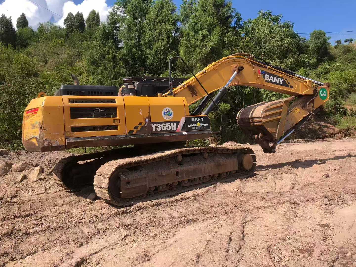 Used Sany SY365H Excavator 2017 Model