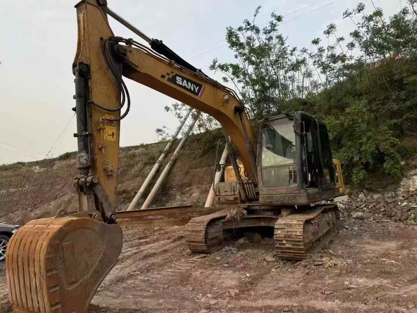 Used Sany SY135 Excavator 2021 Model