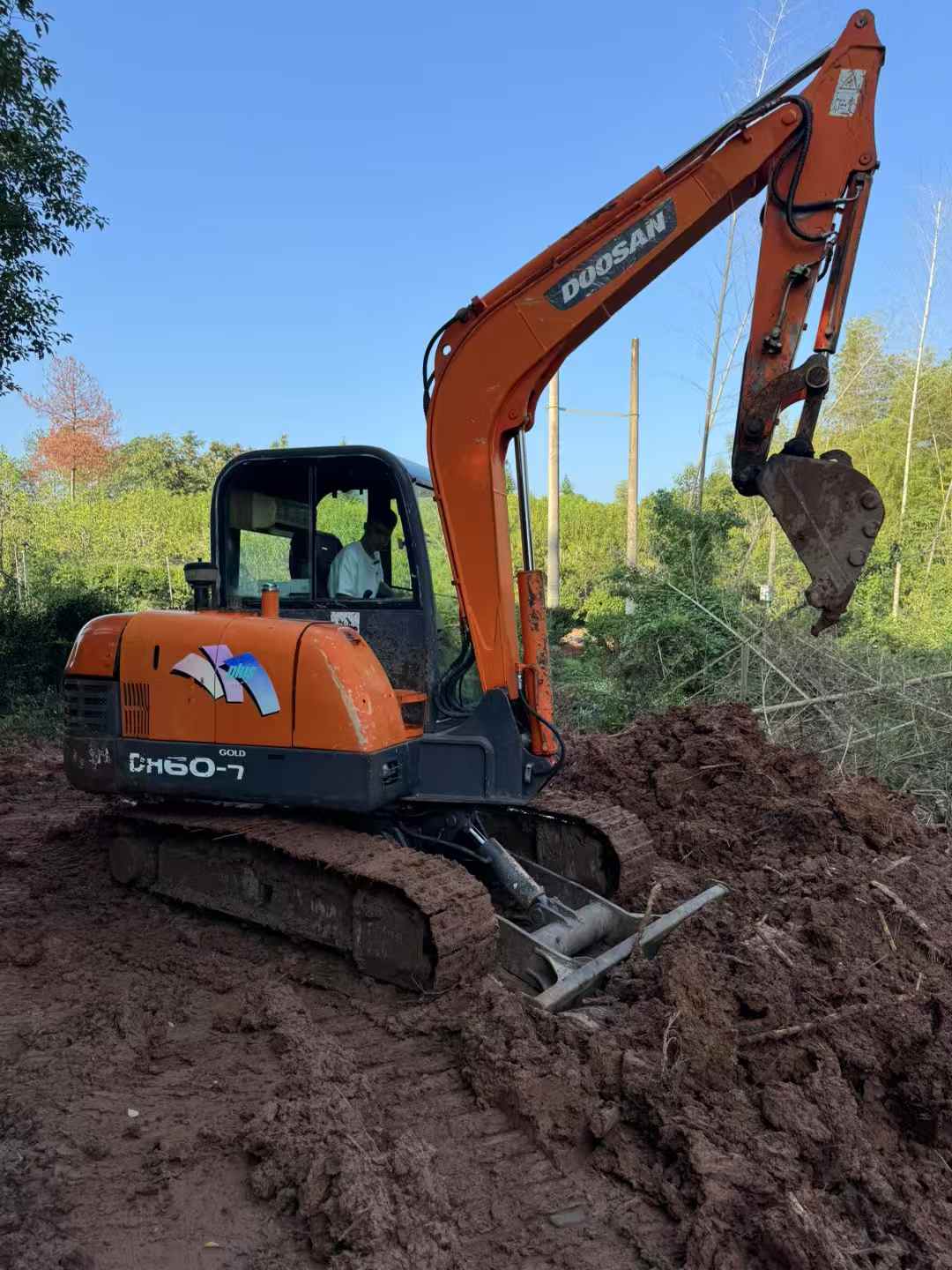 Used Doosan DX60 Excavator 2016 Model / 3