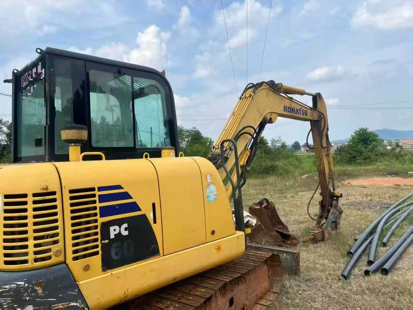 Used Komatsu PC56-7 Excavator 2017 Model / 2