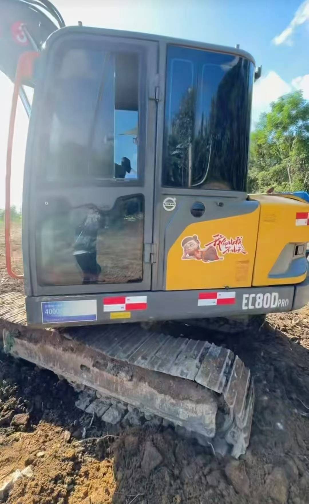 Used Volvo EC80D PRO Excavator 2016 Model / 3