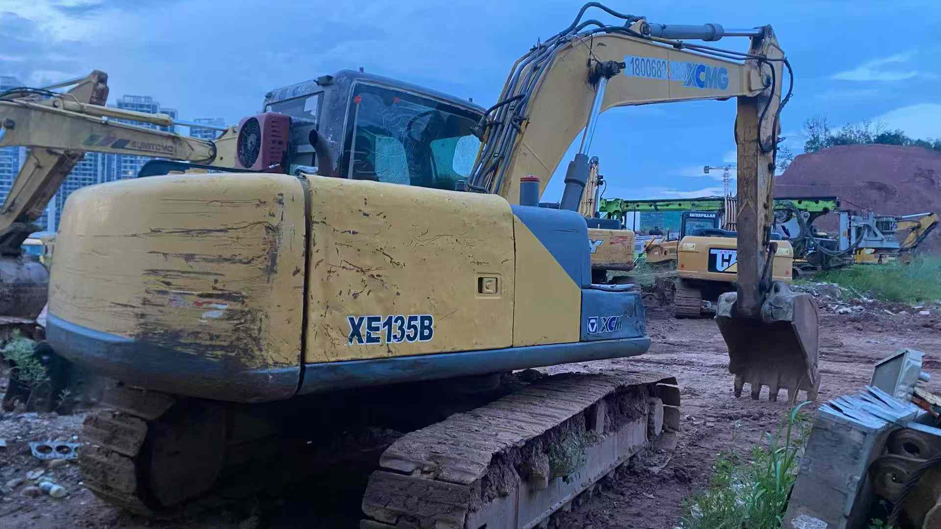 Used XCMG XE135GA Excavator 2014 Model