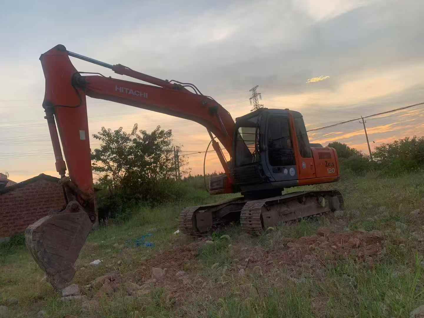 Used Hitachi ZX120 Excavator 2014 Model