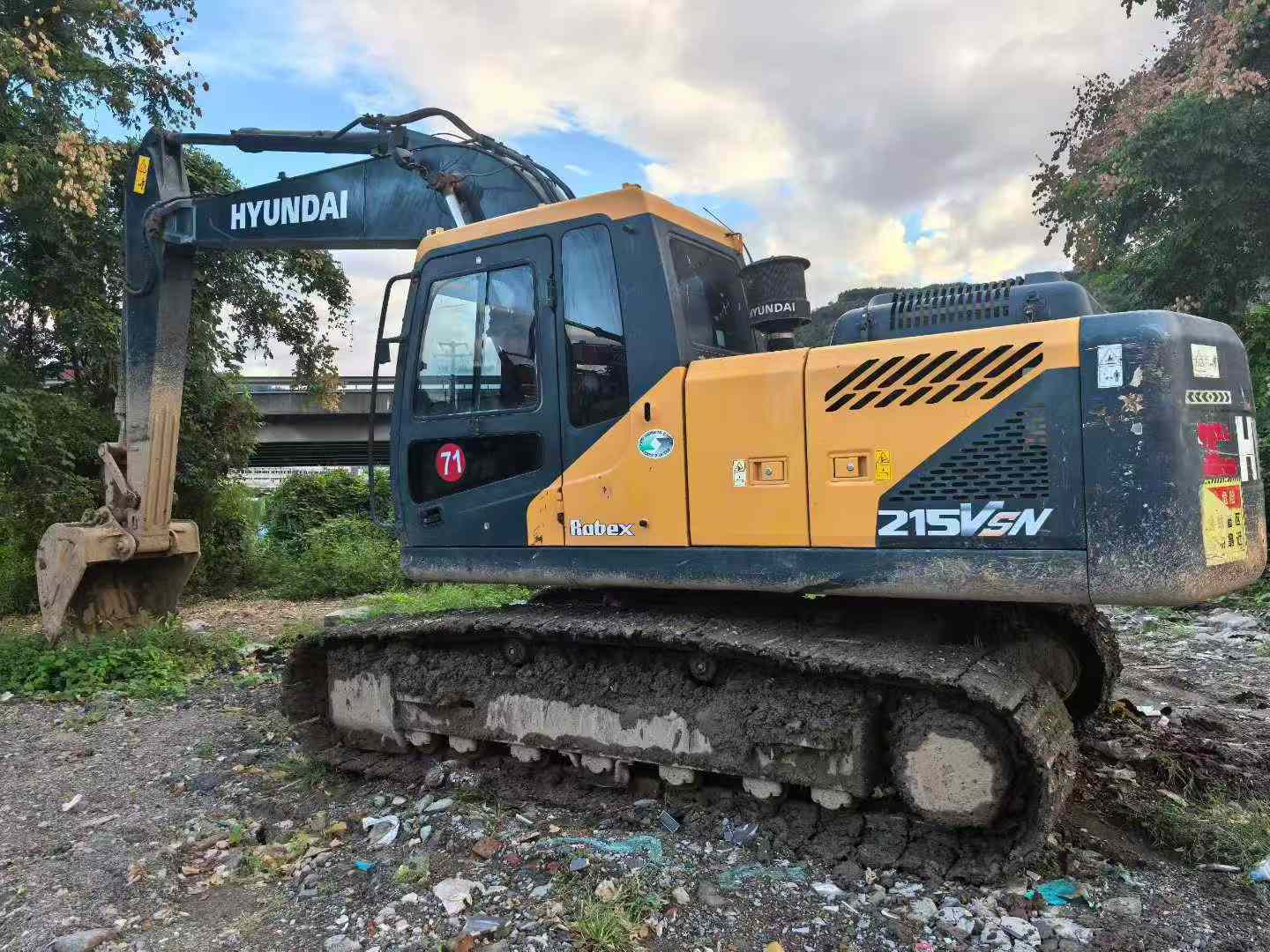 Used Hyundai R215VSN Excavator 2021 Model