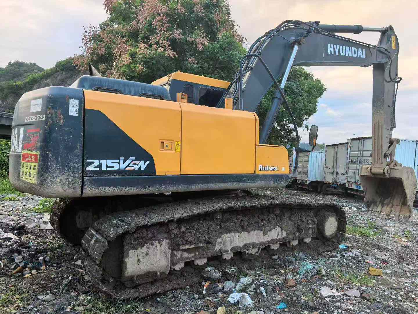 Used Hyundai R215VSN Excavator 2021 Model / 2