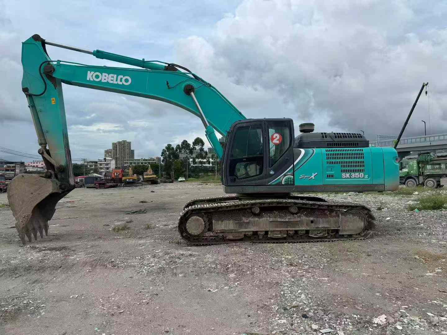 Used Kobelco SK350LC-10 SuperX Excavator 2021 Model / 2