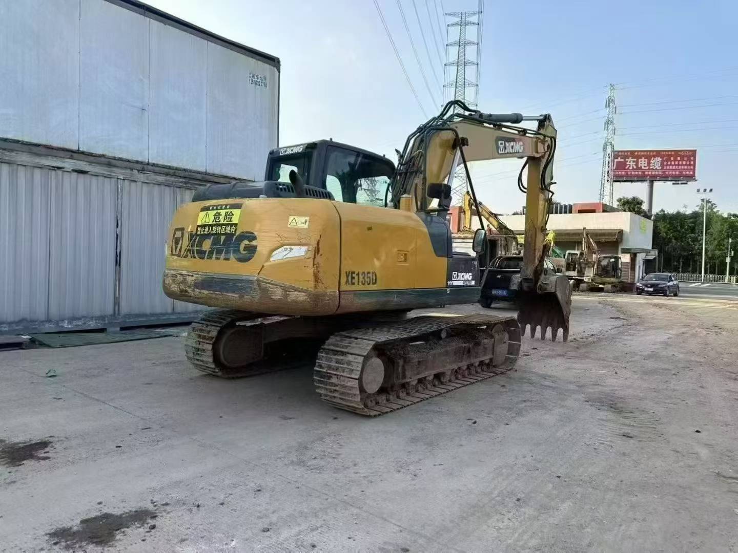 Used XCMG XE135GA Excavator 2021 Model / 3