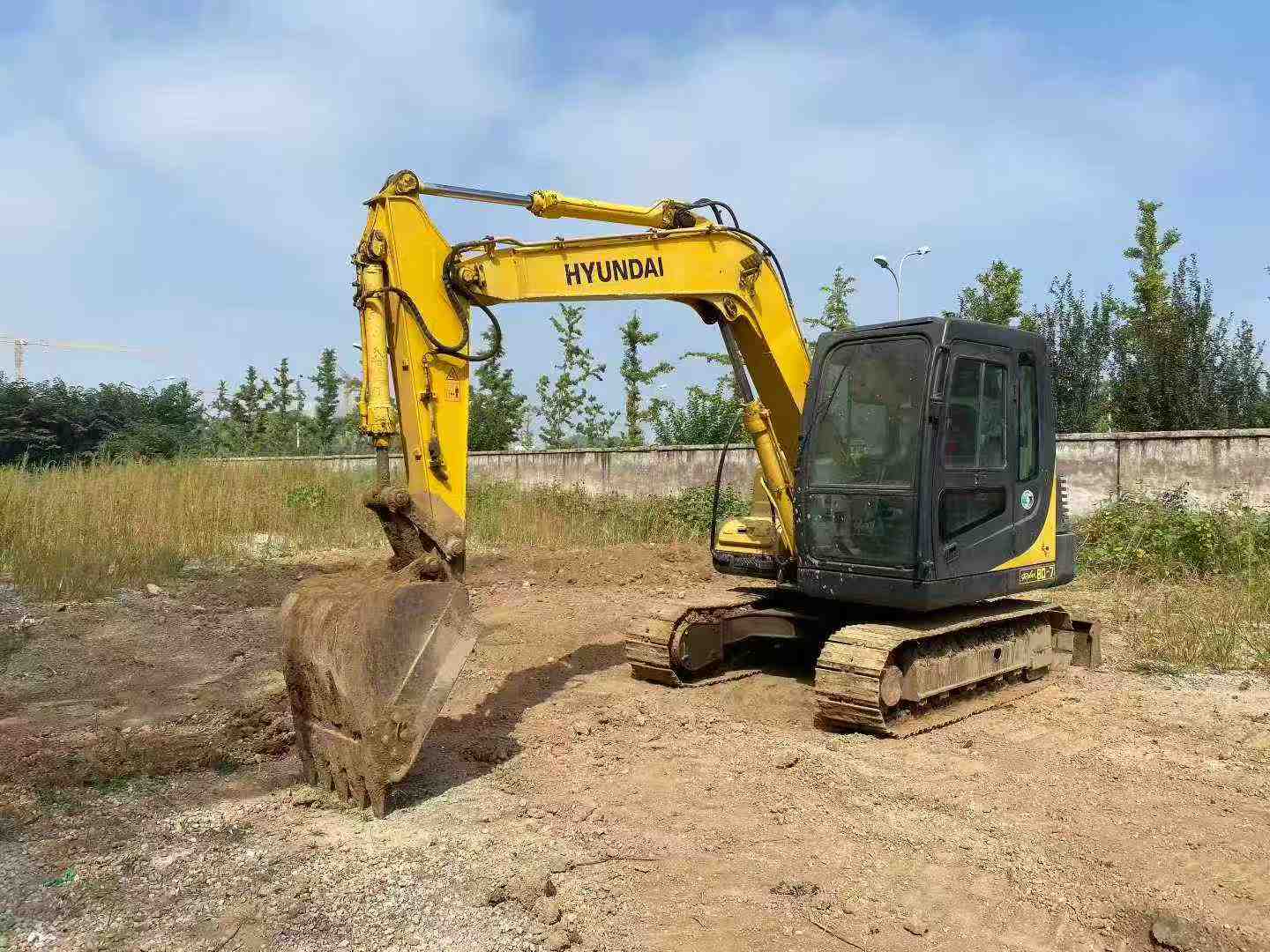 Used Hyundai R80-7 Excavator 2016 Model / 2