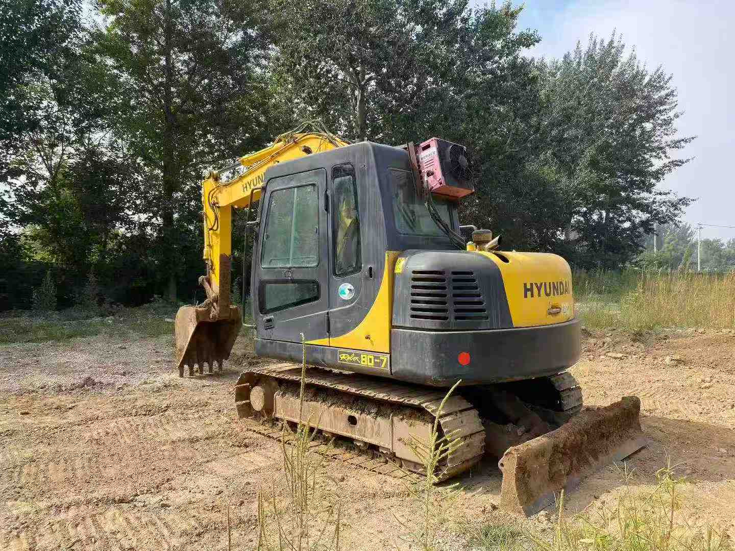 Used Hyundai R80-7 Excavator 2016 Model / 3