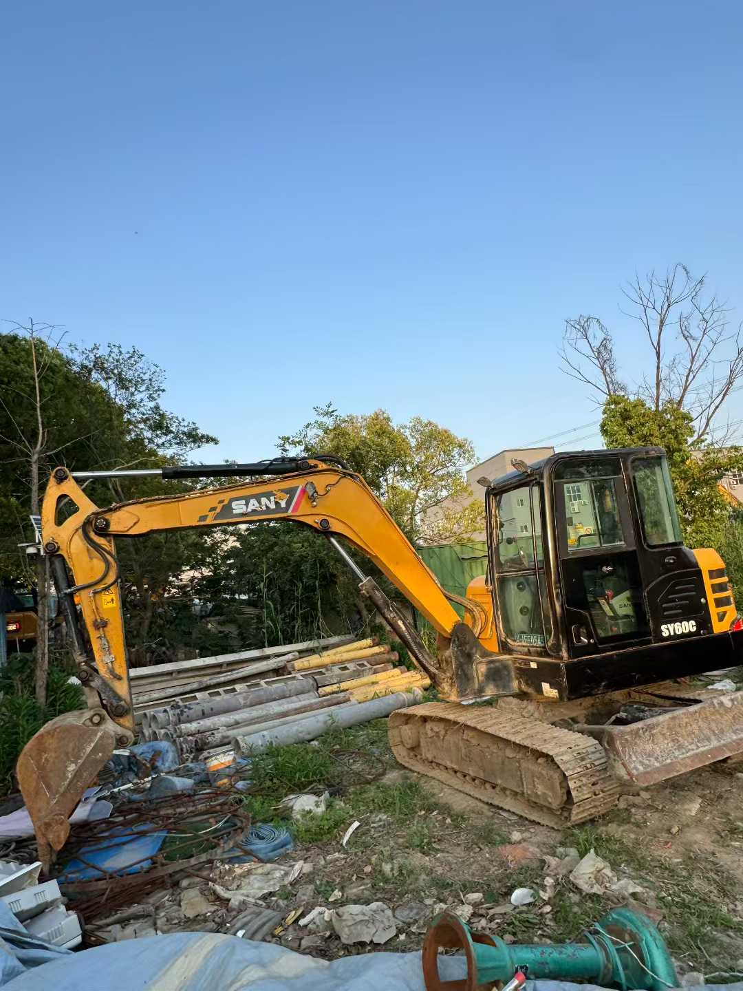 Used Sany SY55 Excavator 2022 Model / 4