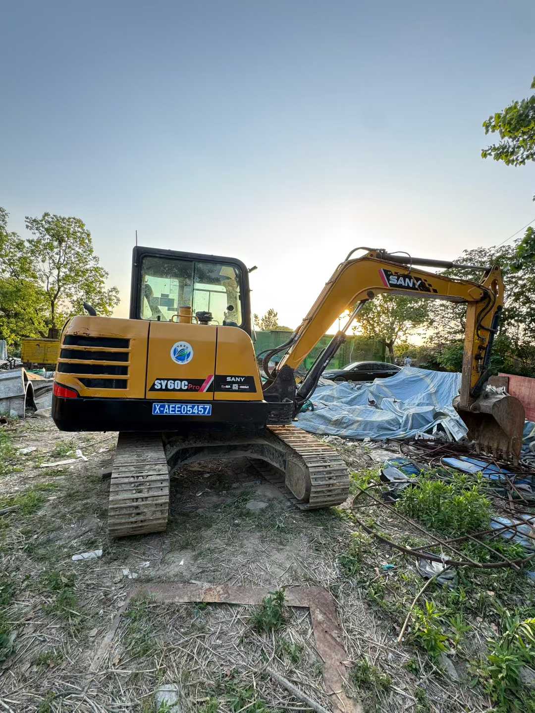 Used Sany SY55 Excavator 2022 Model / 2