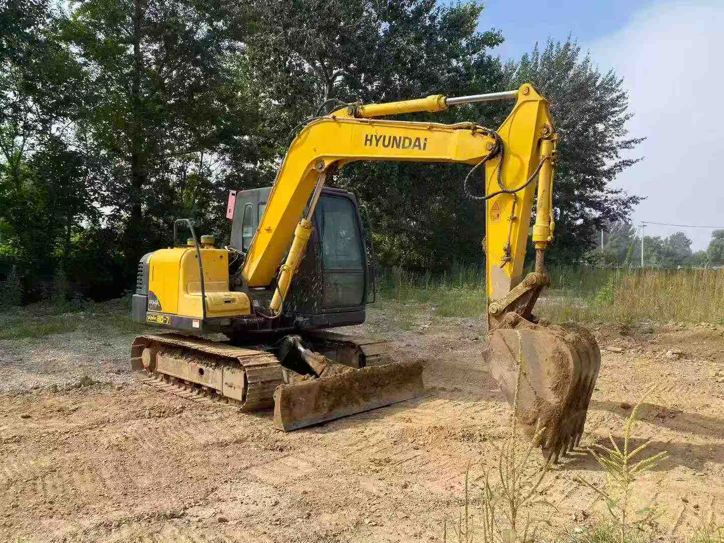 Used Hyundai R80-7 Excavator 2016 Model / 6