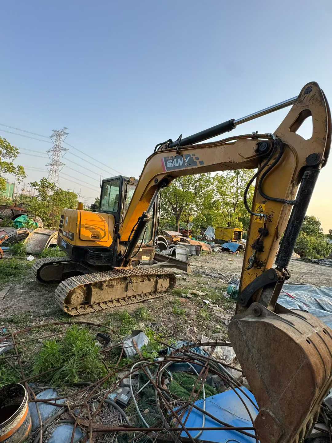 Used Sany SY55 Excavator 2022 Model / 6
