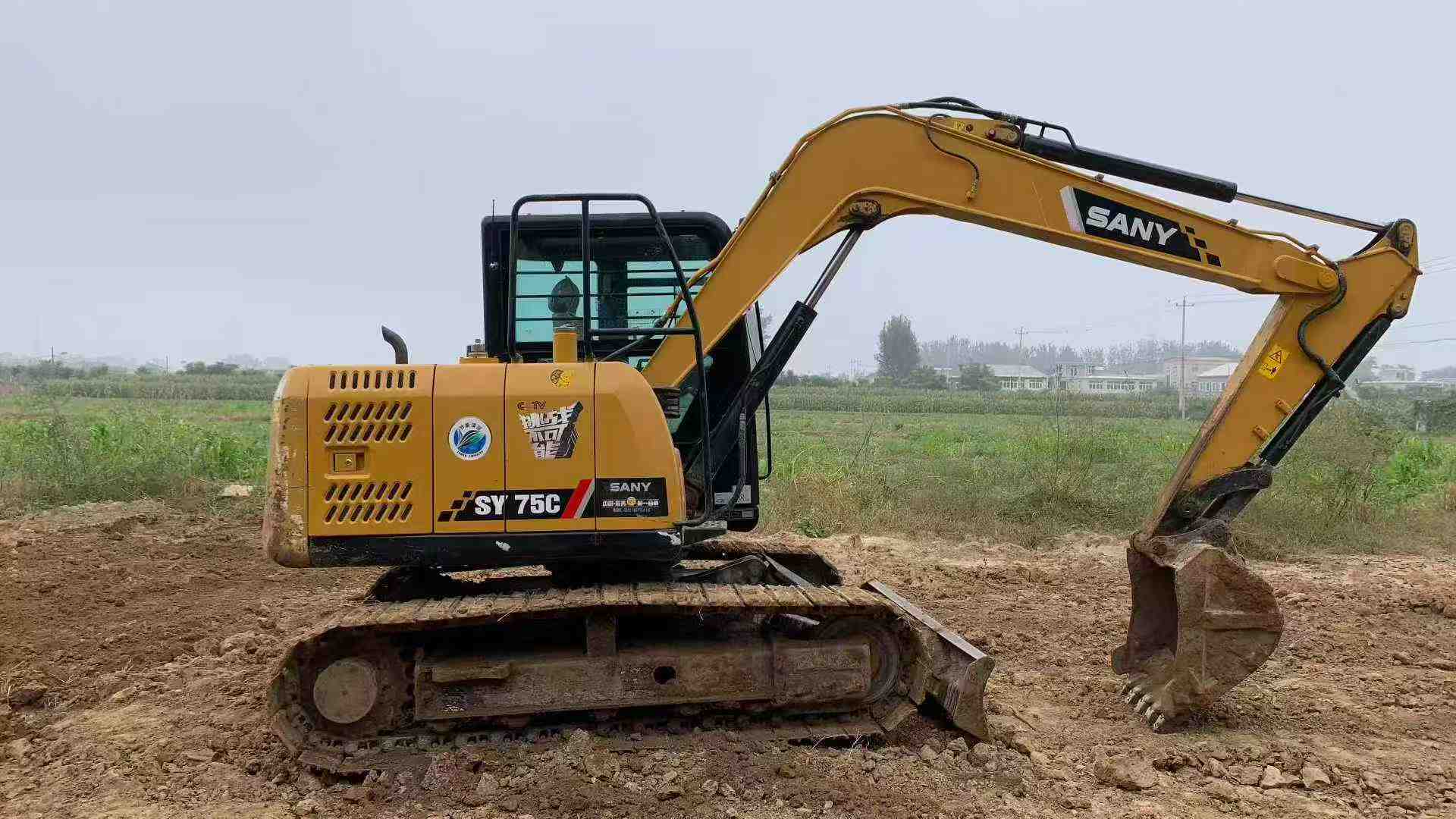 Used Sany SY75 Excavator 2016 Model
