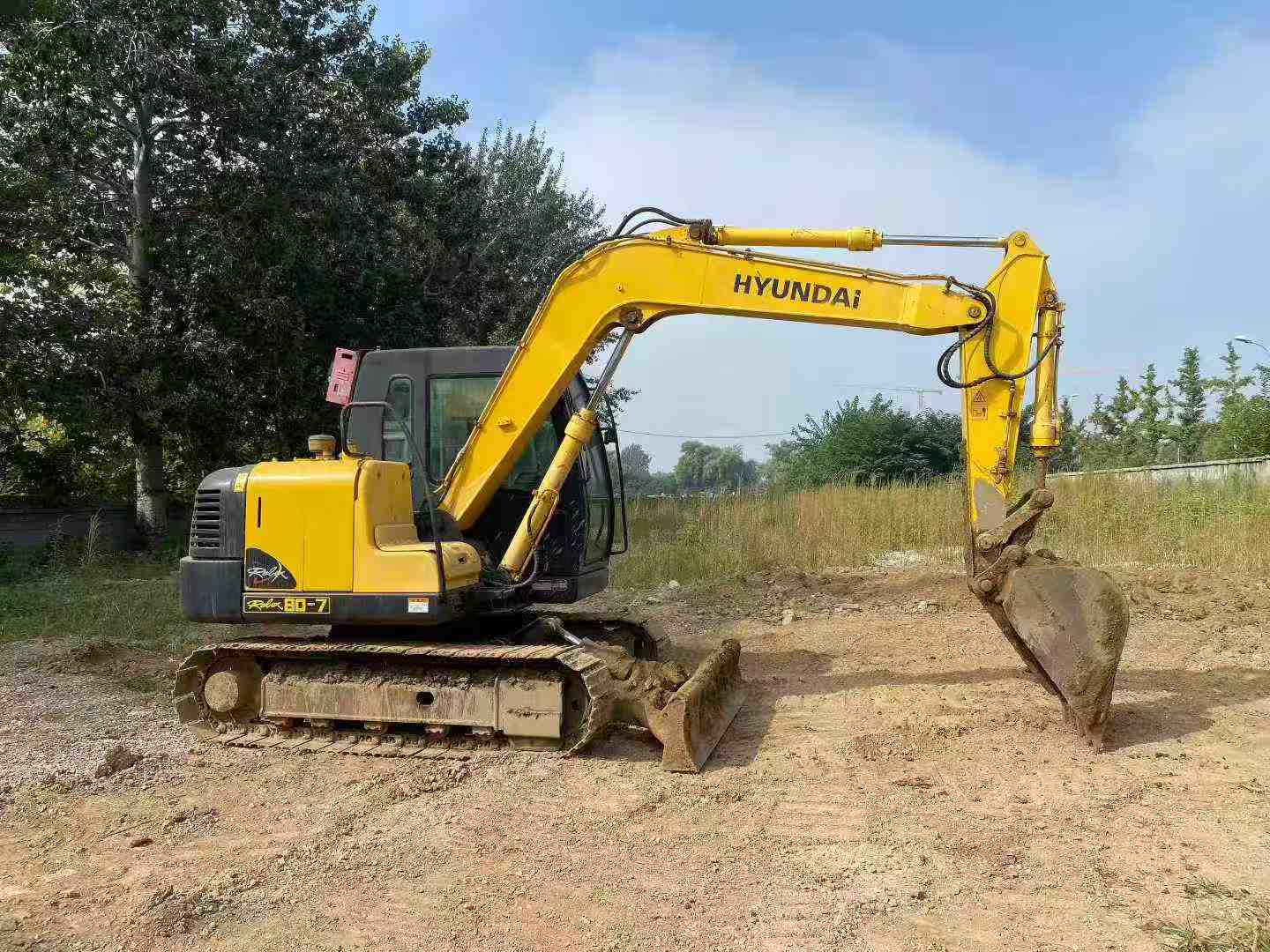 Used Hyundai R80-7 Excavator 2016 Model / 5
