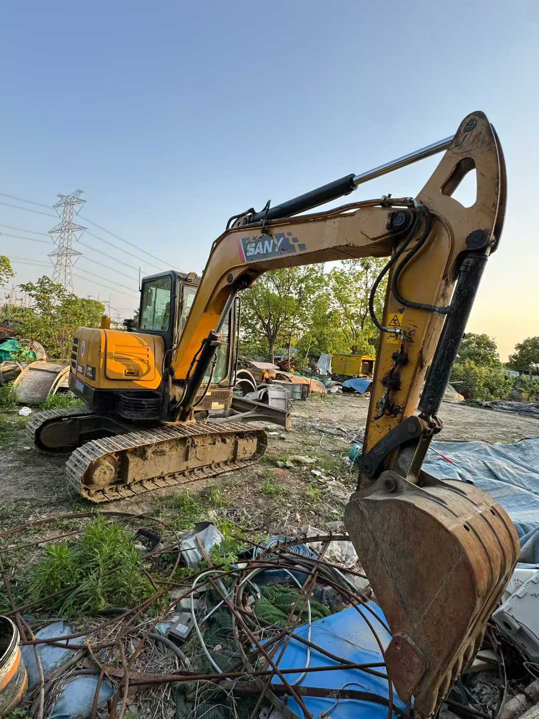 Used Sany SY55 Excavator 2022 Model / 5