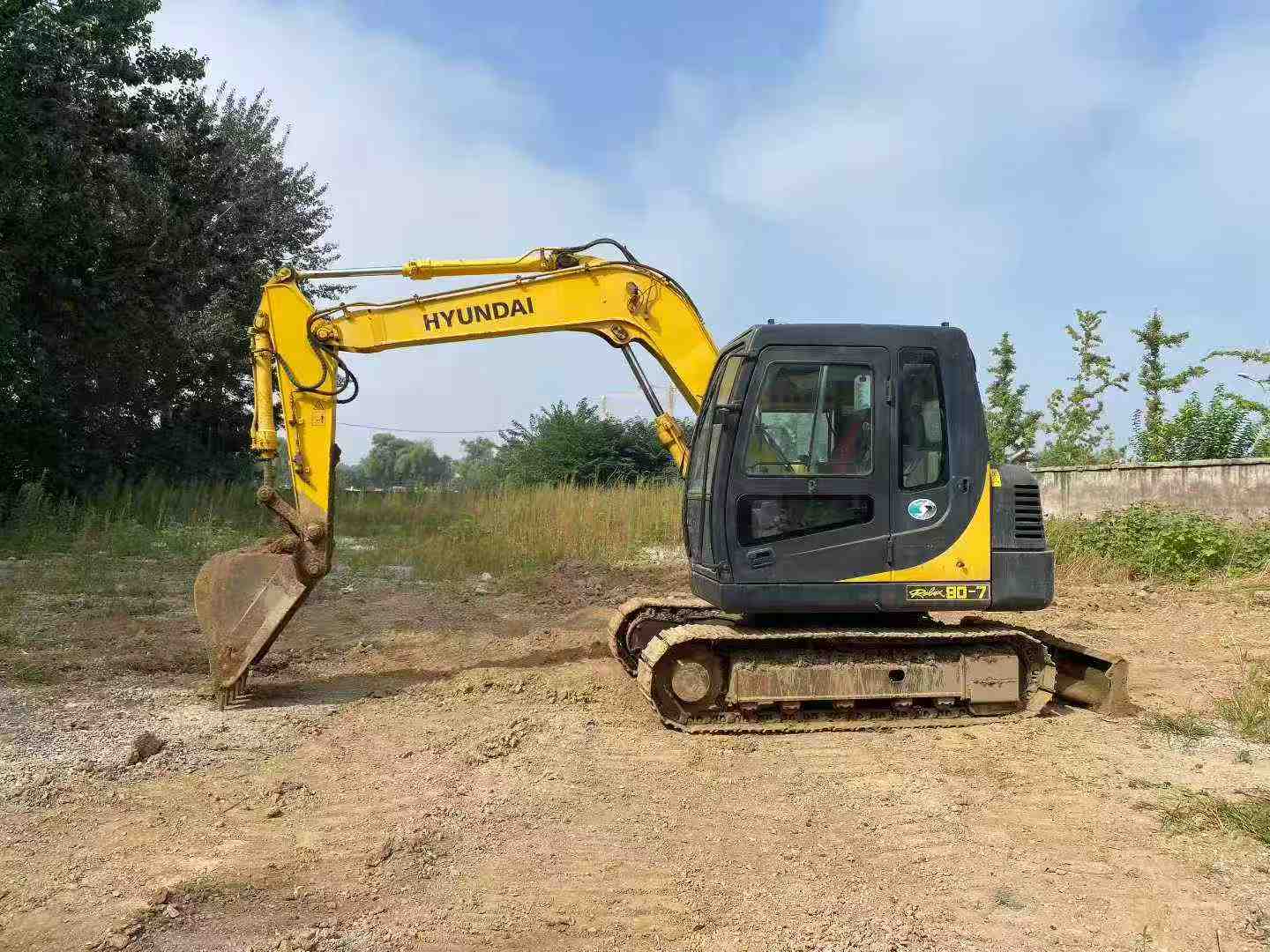 Used Hyundai R80-7 Excavator 2016 Model