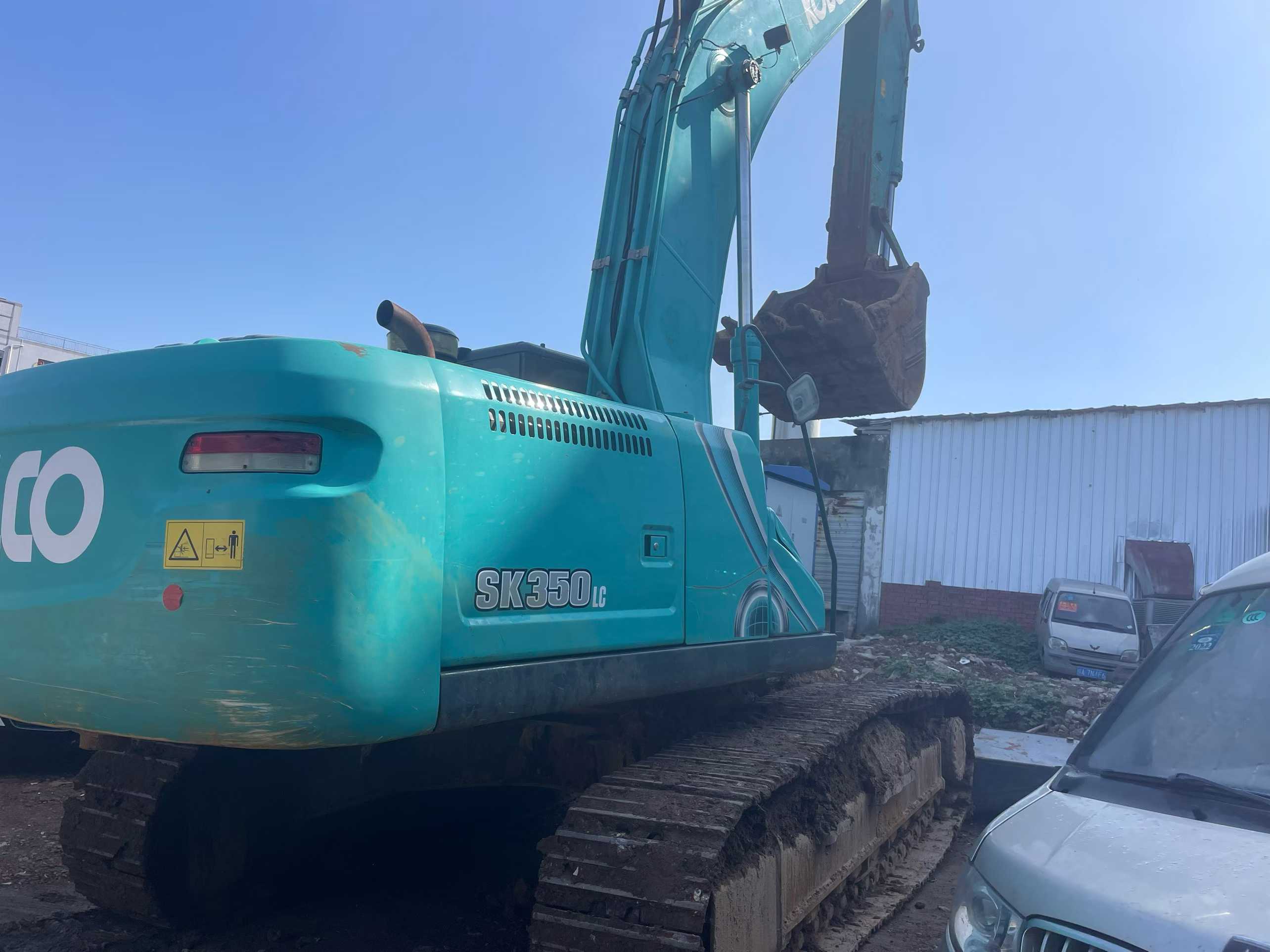 Used Kobelco SK350LC-10 SuperX Excavator 2019 Model / 8