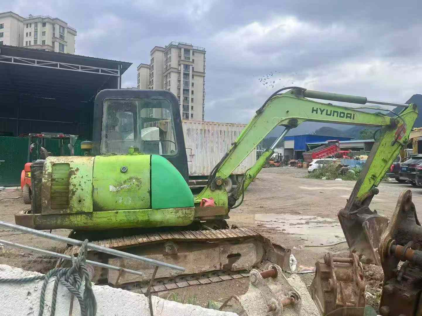 Used Hyundai R60-5 Excavator 2016 Model