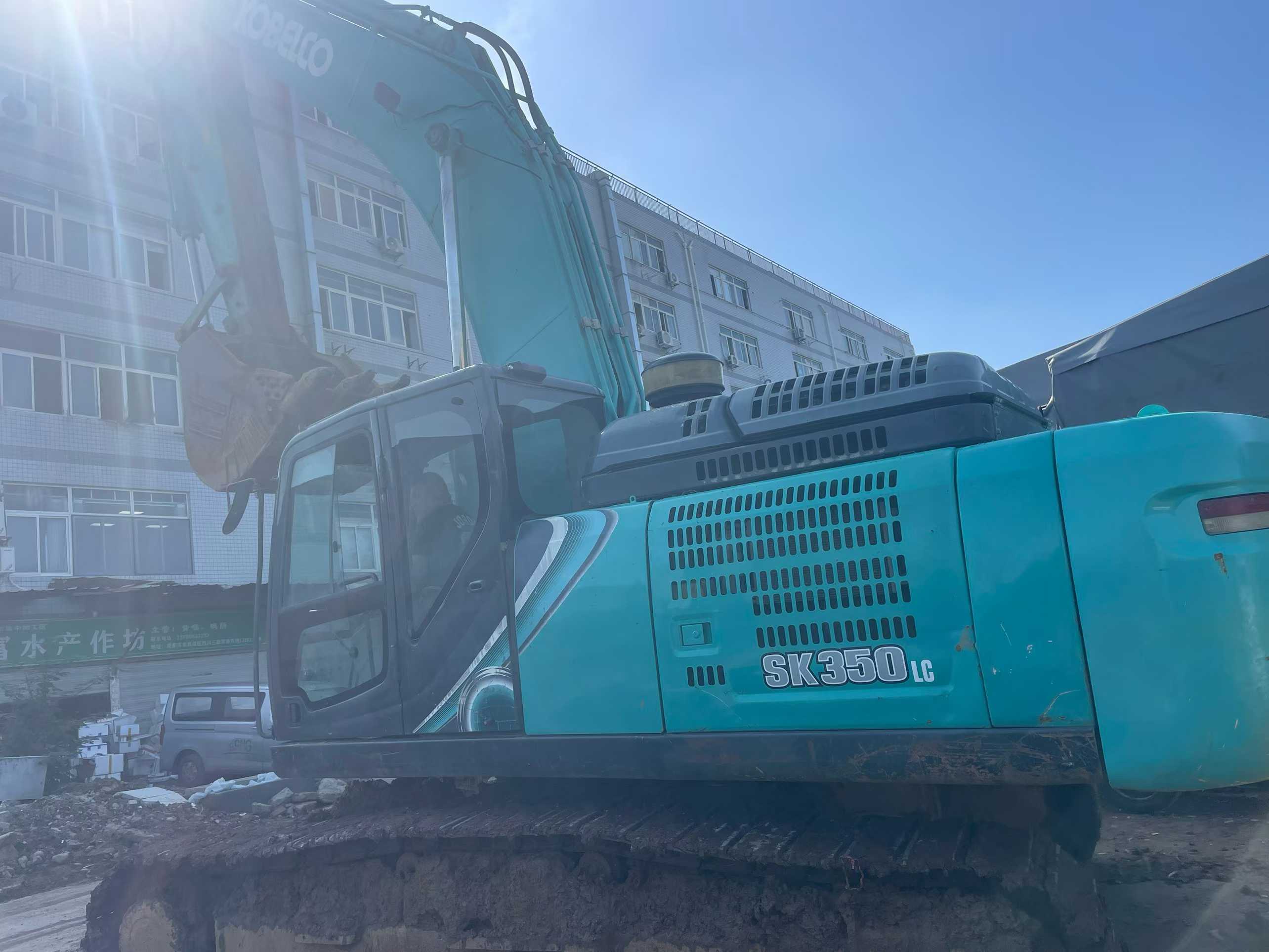 Used Kobelco SK350LC-10 SuperX Excavator 2019 Model / 6