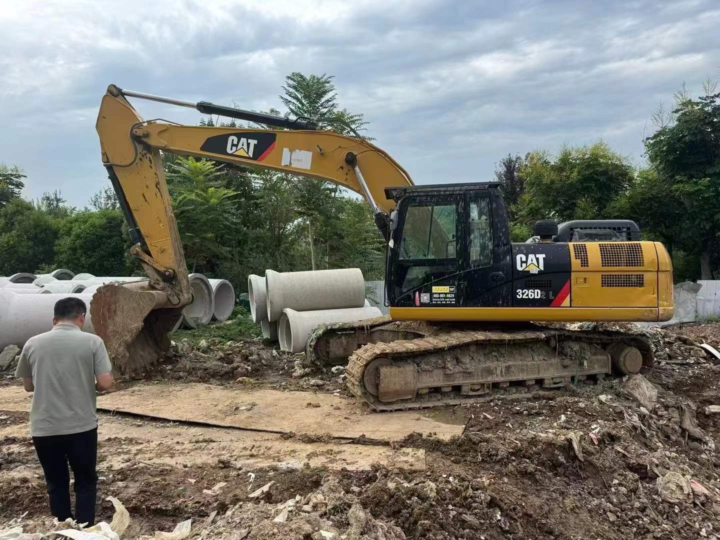 Used Caterpillar 326DL Excavator 2018 Model