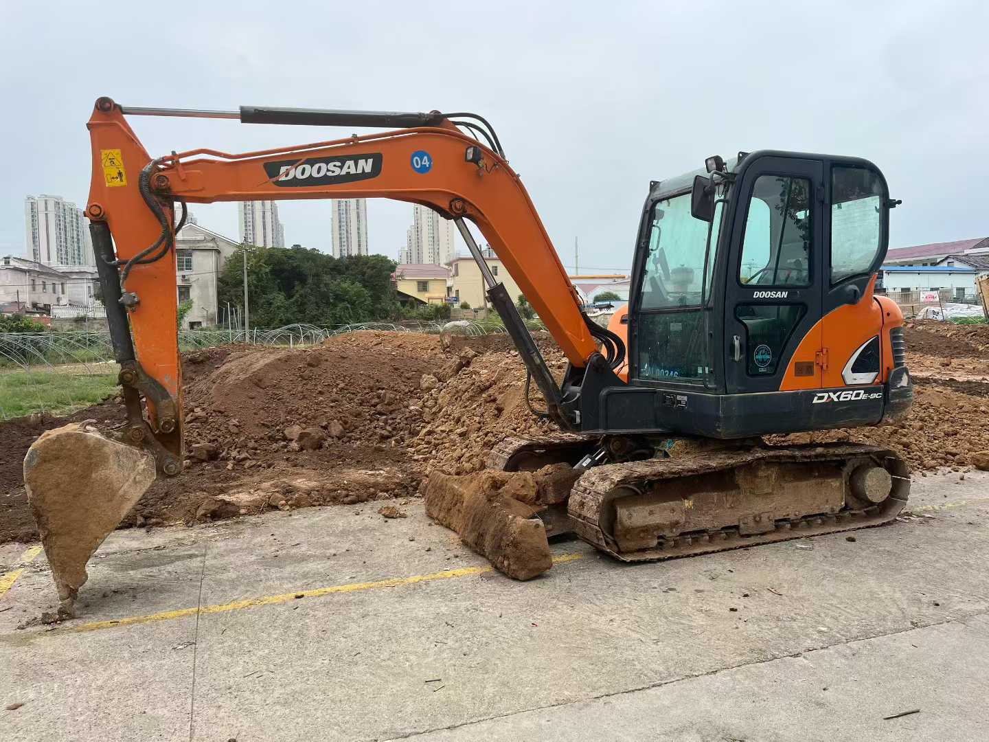 Used Doosan DX60 Excavator 2021 Model / 3