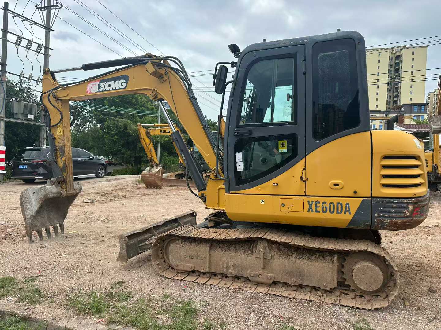 Used XCMG XE60DA Excavator 2019 Model