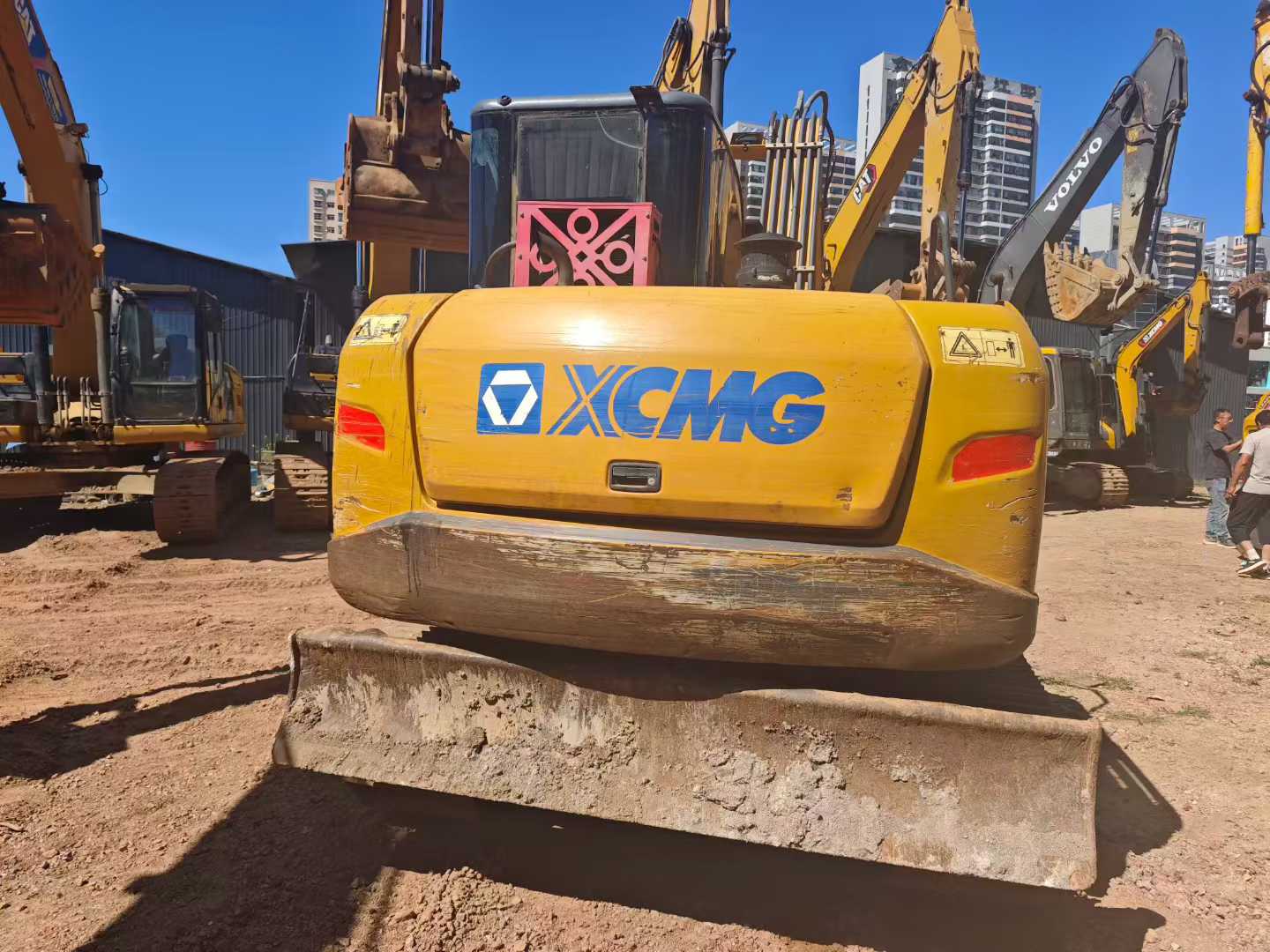 Used XCMG XE75WD Excavator 2018 Model
