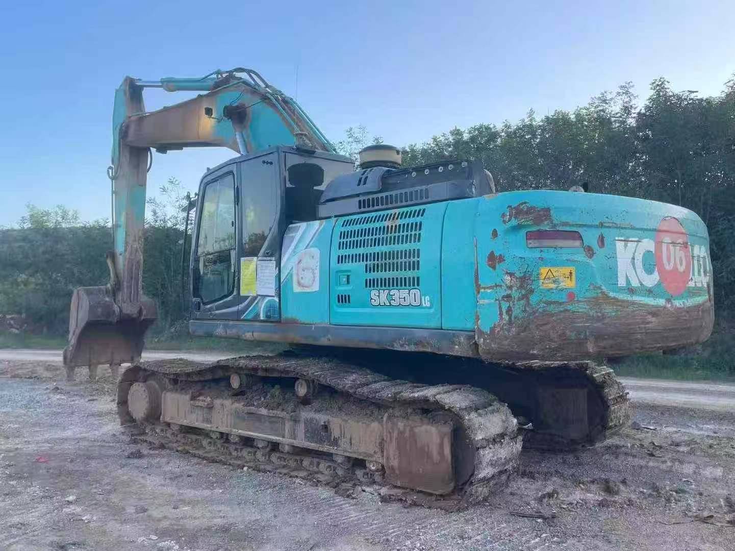 Used Kobelco SK350LC-10 SuperX Excavator 2017 Model