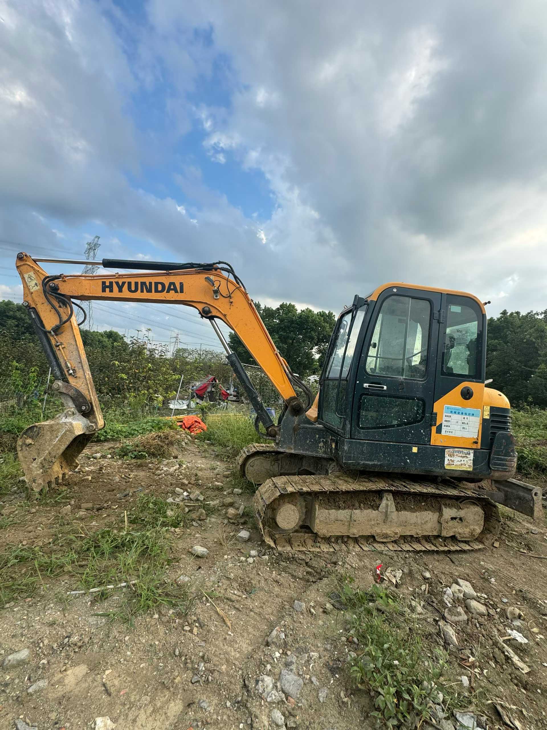 Used Hyundai HX55 Excavator 2019 Model