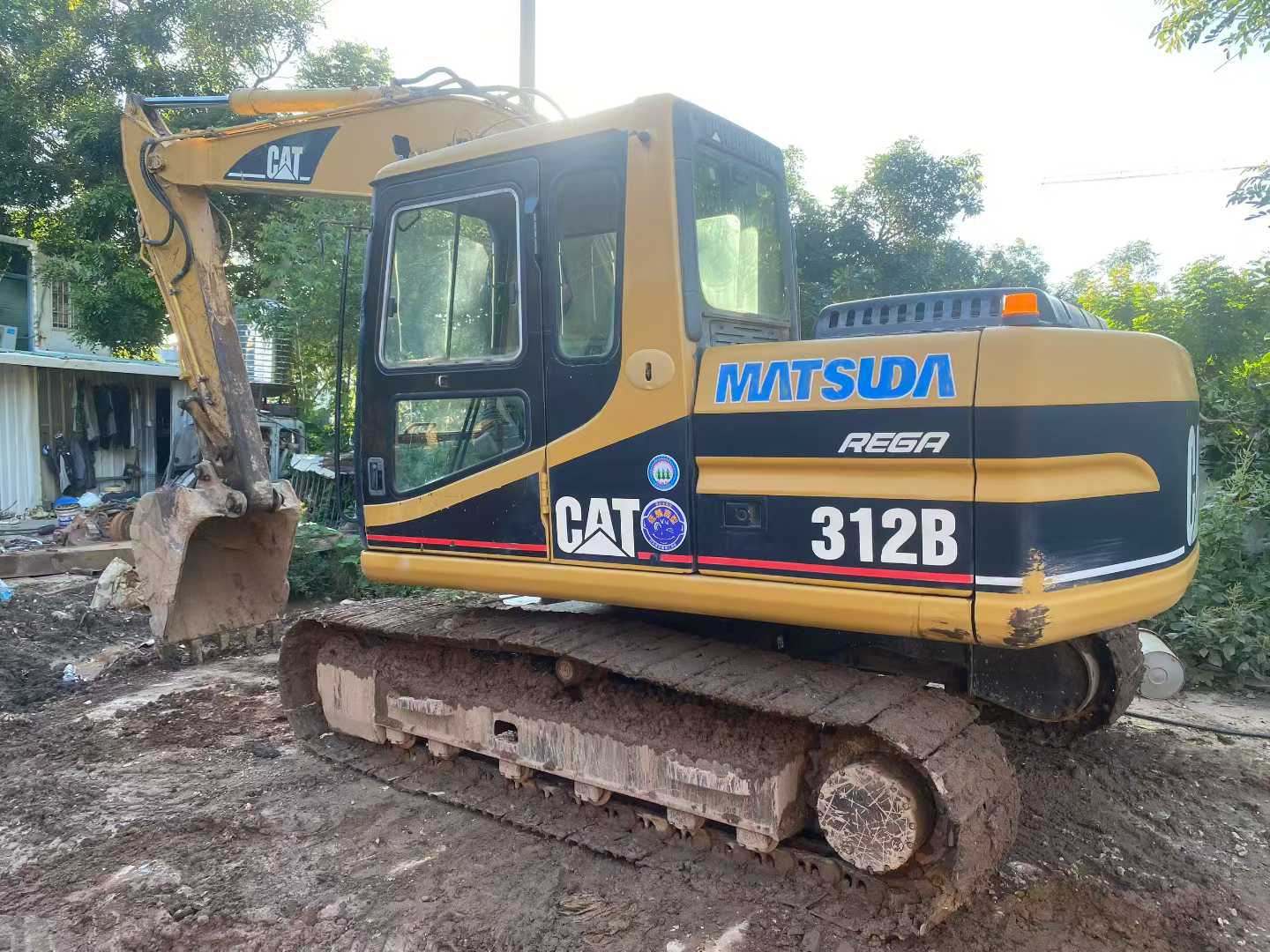 Used Caterpillar 312B Excavator 2016 Model