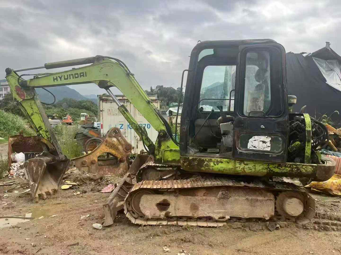 Used Hyundai R60-5 Excavator 2016 Model