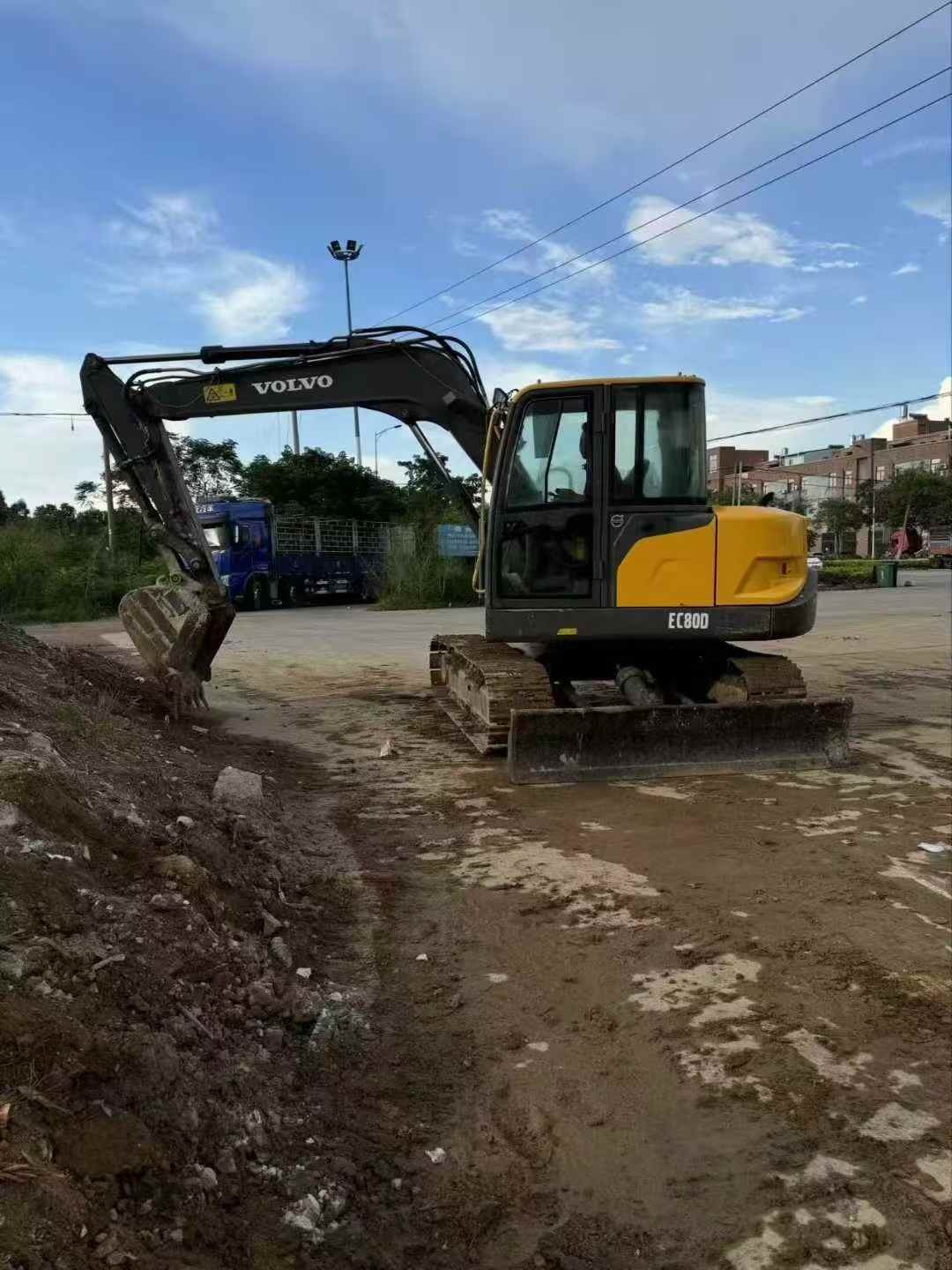 Used Volvo EC80D PRO Excavator 2016 Model / 3