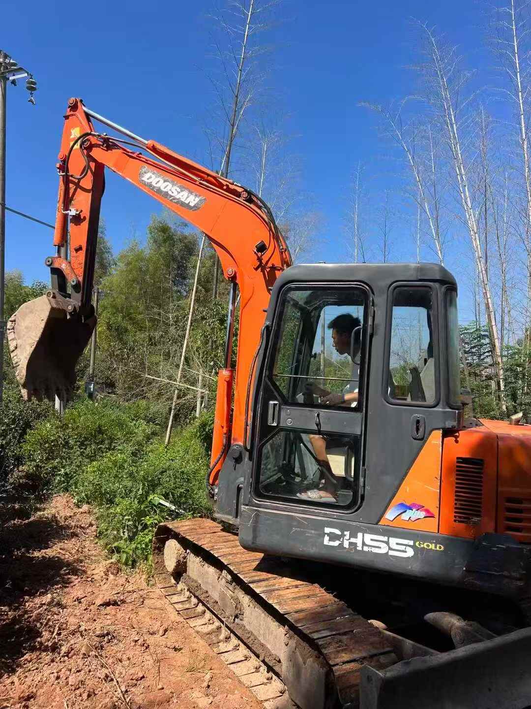 Used Doosan DH55 Excavator 2016 Model / 3