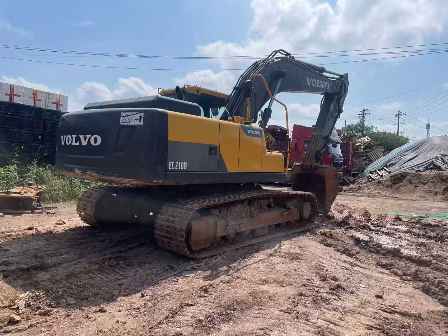 Used Volvo EW210C Excavator 2021 Model